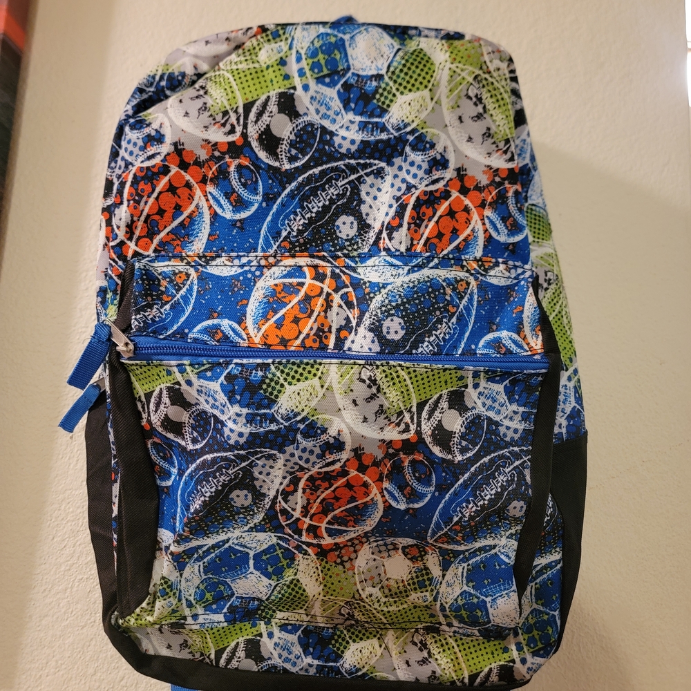 Colorful Graphic Men's Backpack